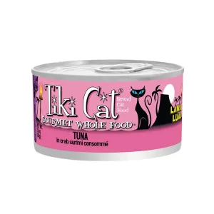 Tiki Cat Hana Grill Ahi Tuna with Crab in Tuna Consomme wet cat food, canned cat food