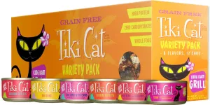 Tiki Cat King Kamehameha Grill Variety Pack healthy cat food, premium dry cat food