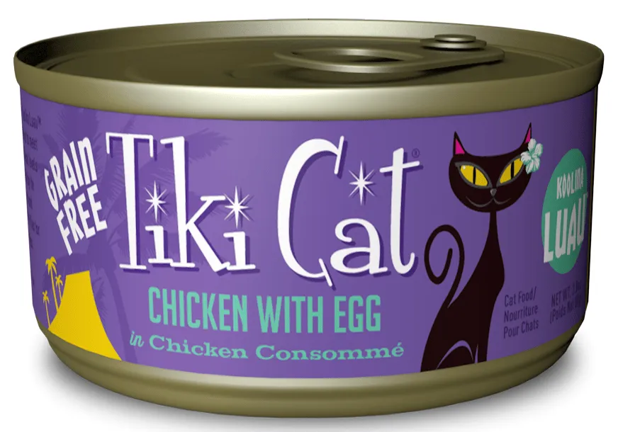Tiki Cat Koolina Luau Grain Free Chicken With Egg In Chicken Consomme Canned Cat Food healthy cat food, premium dry cat food