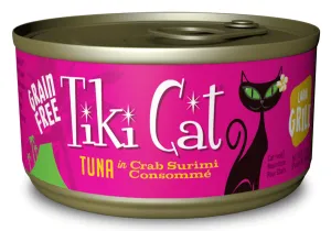 Tiki Cat Lanai Luau Grain Free Tuna In Crab Surimi Consomme Canned Cat Food healthy cat food, premium dry cat food
