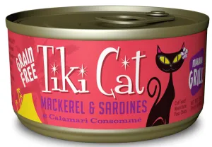 Tiki Cat Makaha Grill Grain Free Mackrel And Sardine In Calamari Consomme Canned Cat Food healthy cat food, premium dry cat food