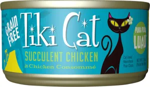 Tiki Cat Puka Puka Luau Grain Free Succulent Chicken in Chicken Consomme Canned Cat Food grain free cat food, no grain dry cat food