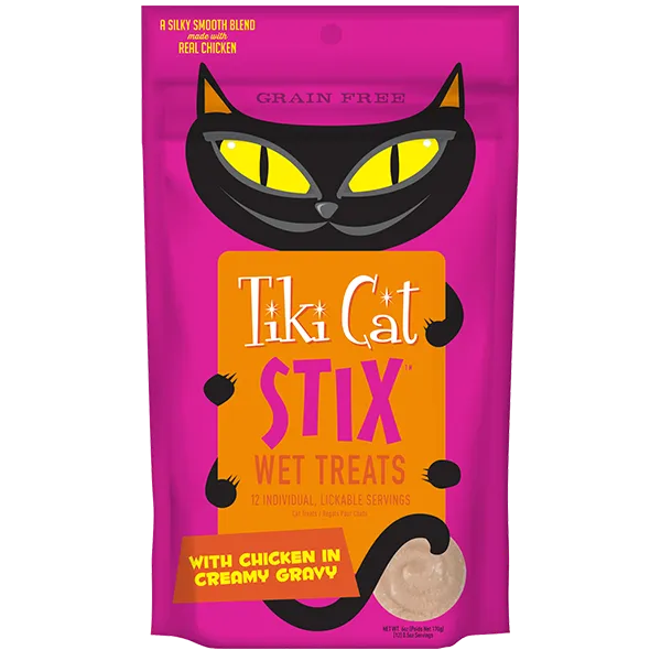 Tiki Cat Stix Chicken cat treats, natural cat treats
