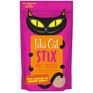 Tiki Cat Stix Chicken cat treats, natural cat treats