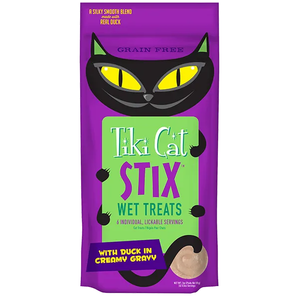 Tiki Cat STIX Duck adult cat food, best cat food for adults