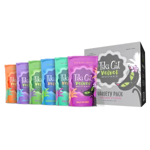 Tiki Cat Velvet Mousse GF Variety Pack 12/2.8 oz Pouch dry cat food, cat kibble