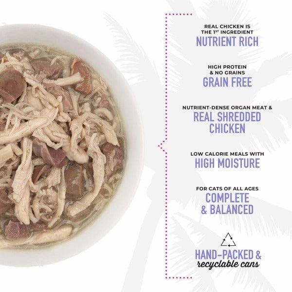 Tiki Cat After Dark Chicken & Duck Recipe Canned Cat Food