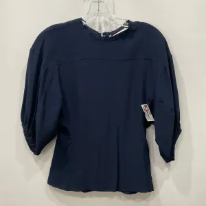 Top Short Sleeve Luxury Designer By Chloe In Navy, Size: 4 chloe