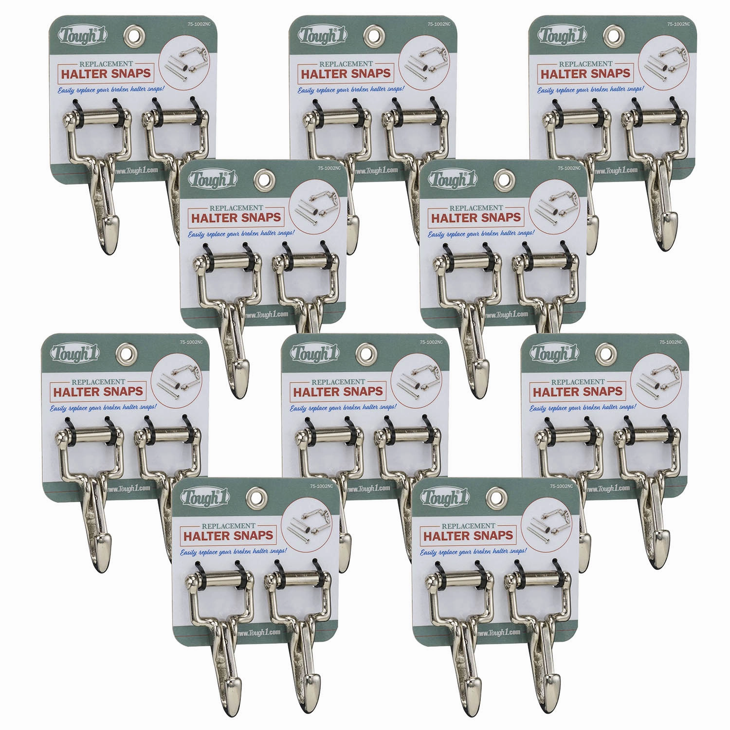 Tough 1 Replacement Halter Snaps, Set of 2