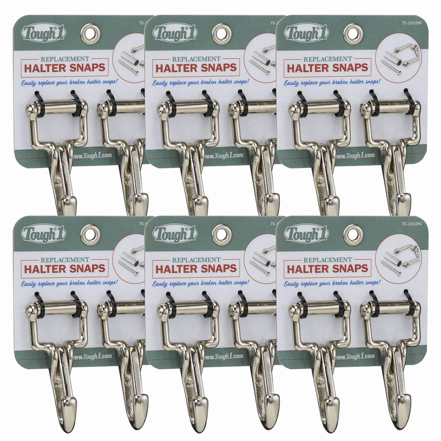 Tough 1 Replacement Halter Snaps, Set of 2