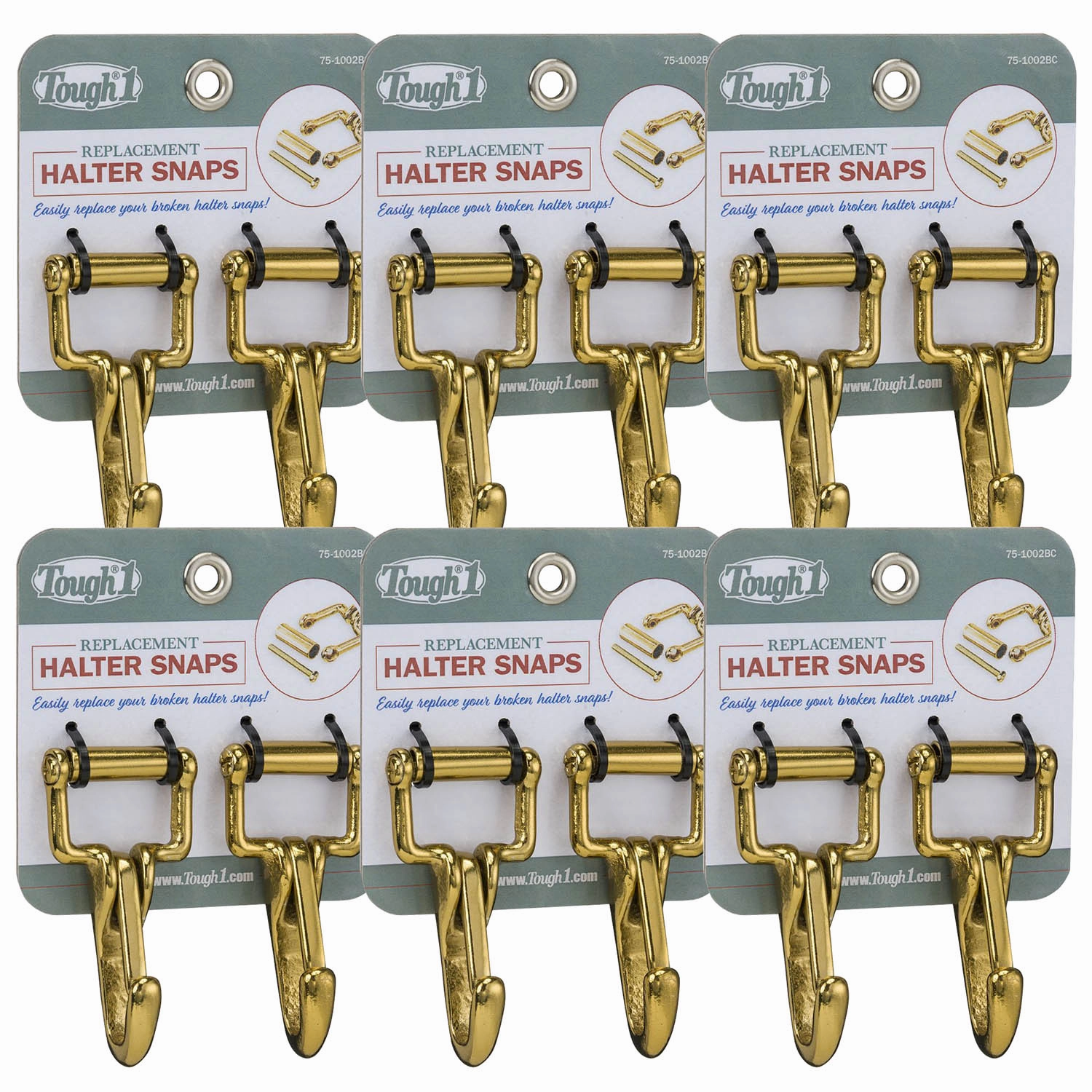 Tough 1 Replacement Halter Snaps, Set of 2