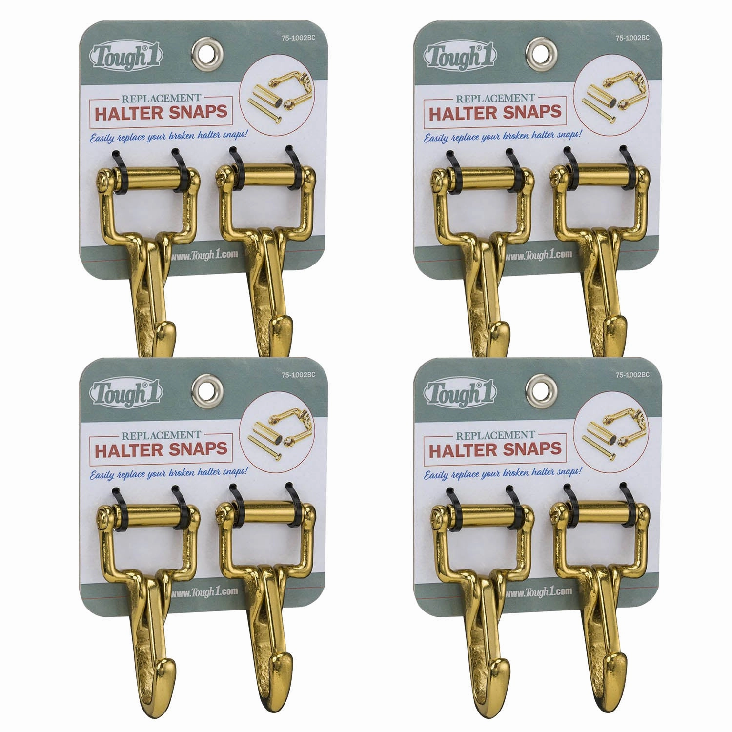 Tough 1 Replacement Halter Snaps, Set of 2