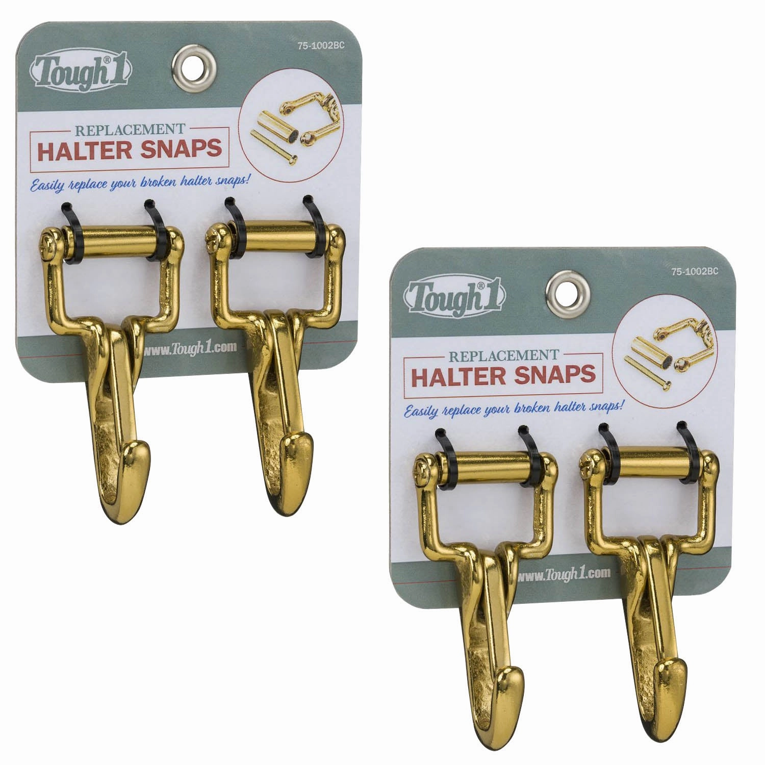 Tough 1 Replacement Halter Snaps, Set of 2