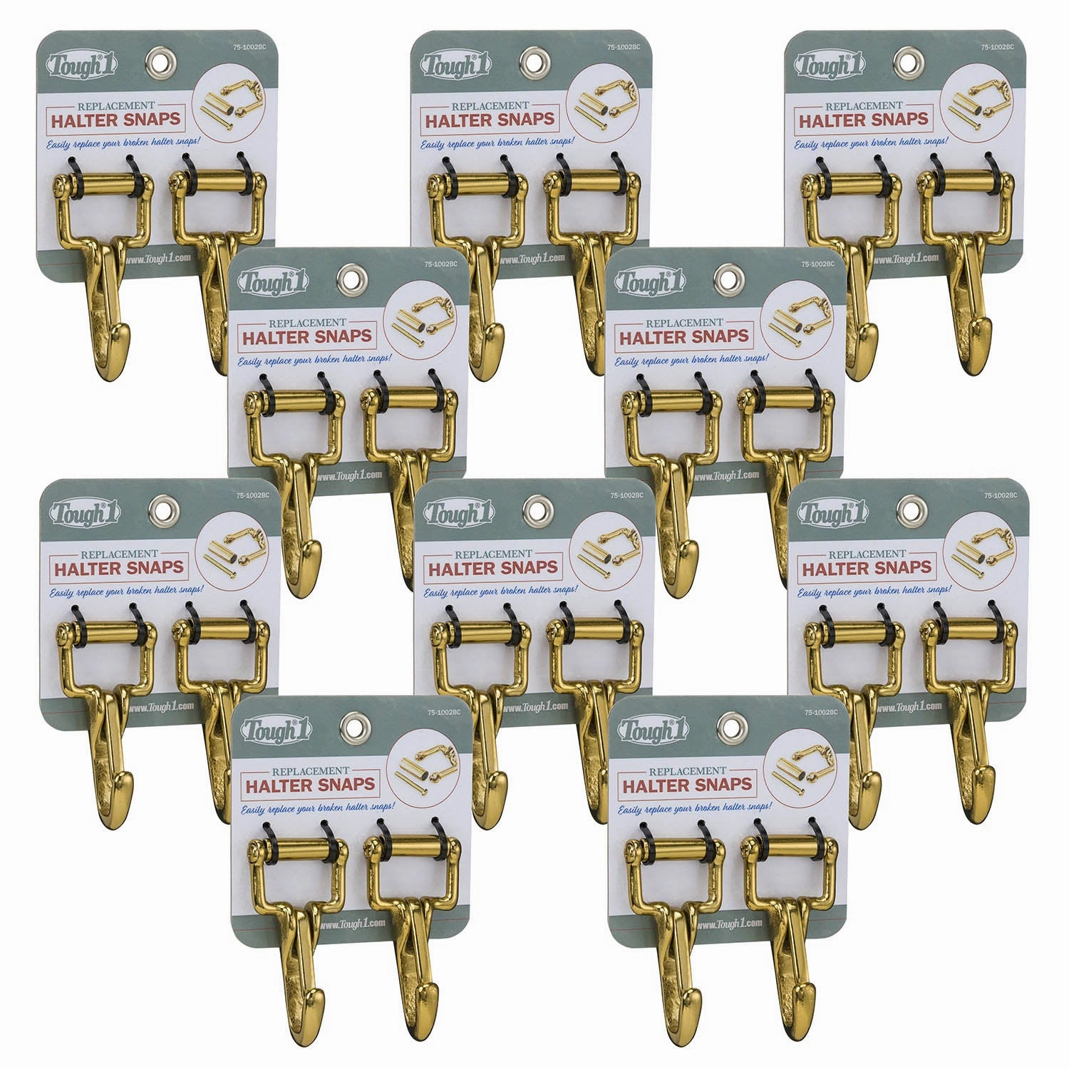 Tough 1 Replacement Halter Snaps, Set of 2