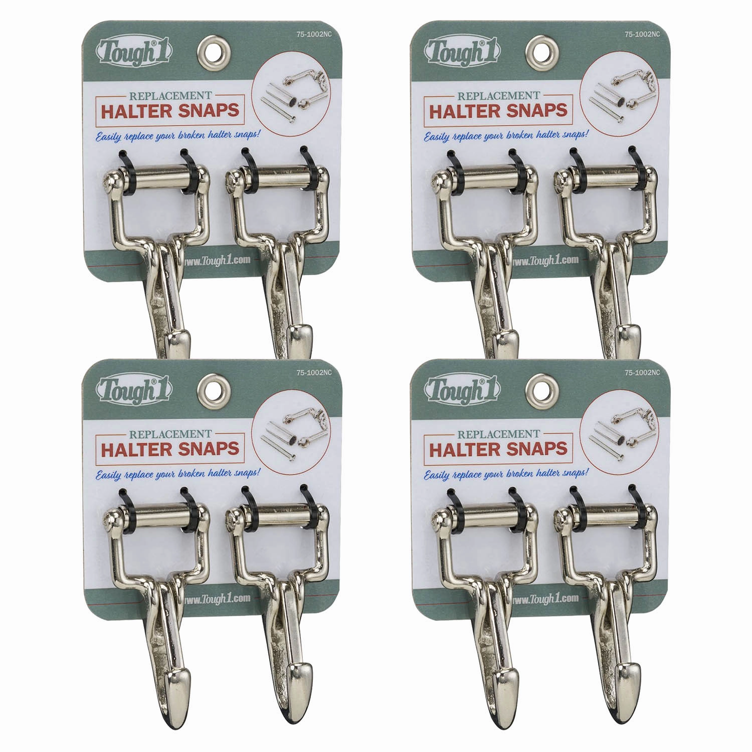 Tough 1 Replacement Halter Snaps, Set of 2