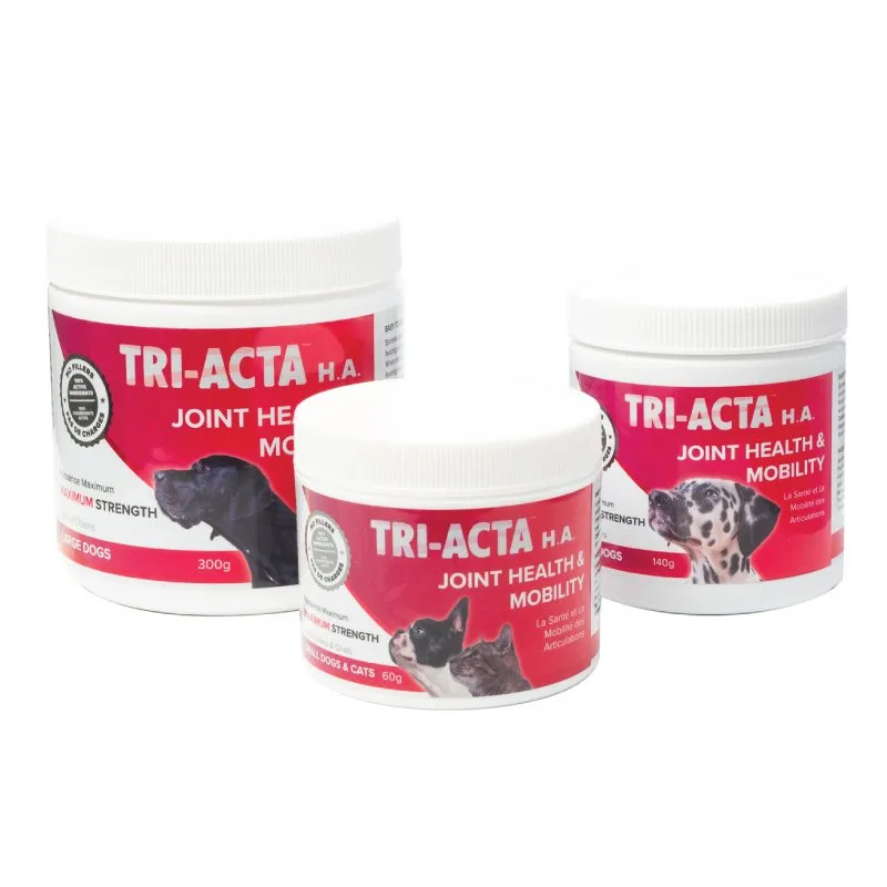 Tri-Acta Joint H.A. Maximum Strength Formula (for dogs and cats) cat vitamins, cat immune support