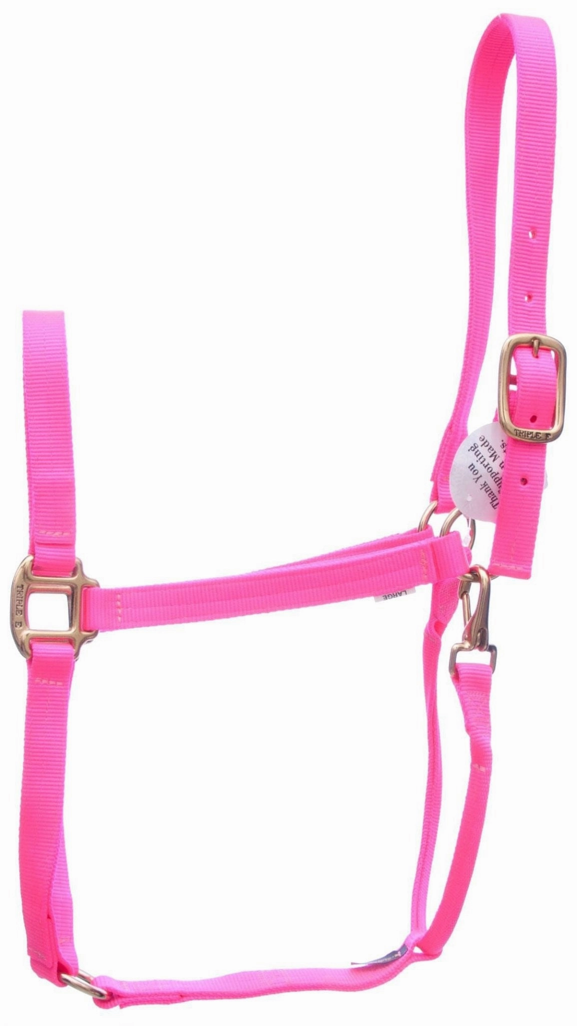Triple E Nylon Draft Horse Halter, Large (2000-2400 lb)