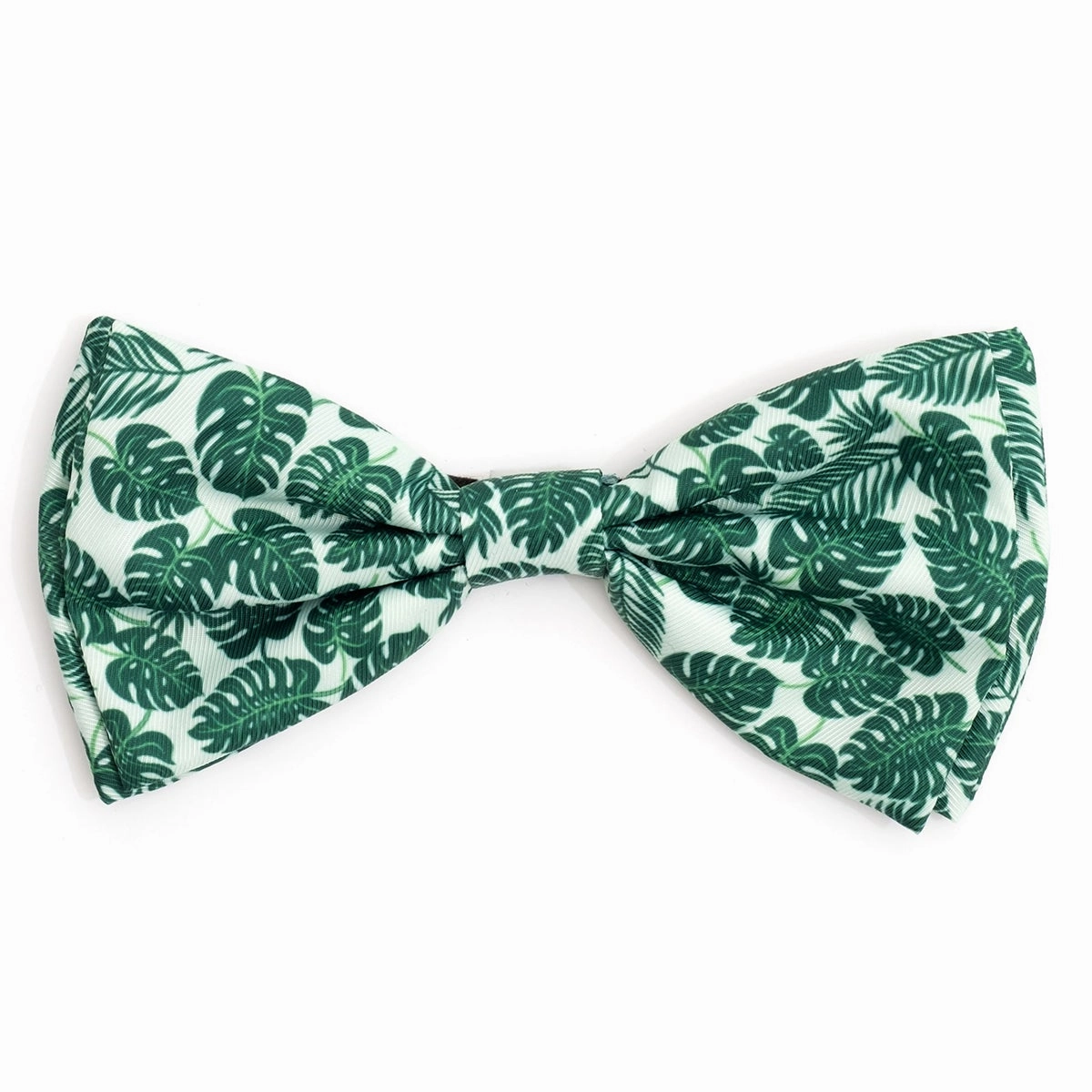 Tropical Leaves Dog Bow Tie dog collar accessory,collar decor