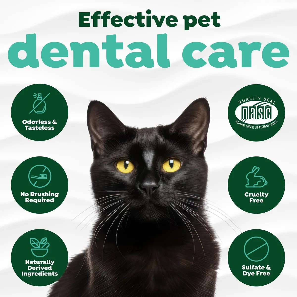 TropiClean Fresh Breath Oral Care Water Additive for Cats