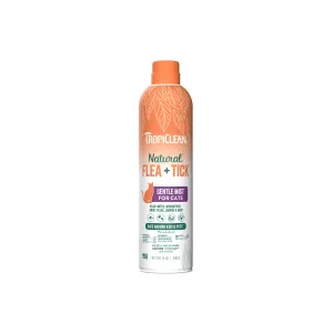 TropiClean Natural Flea & Tick Gentle Spray Mist for Cats flea treatment for cats, cat tick remover