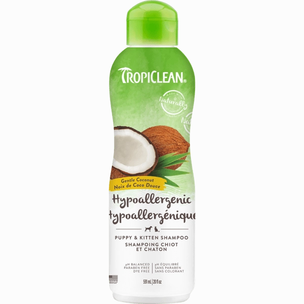 Tropiclean Hypo-Allergenic Gentle Coconut Puppy & Kitten Shampoo