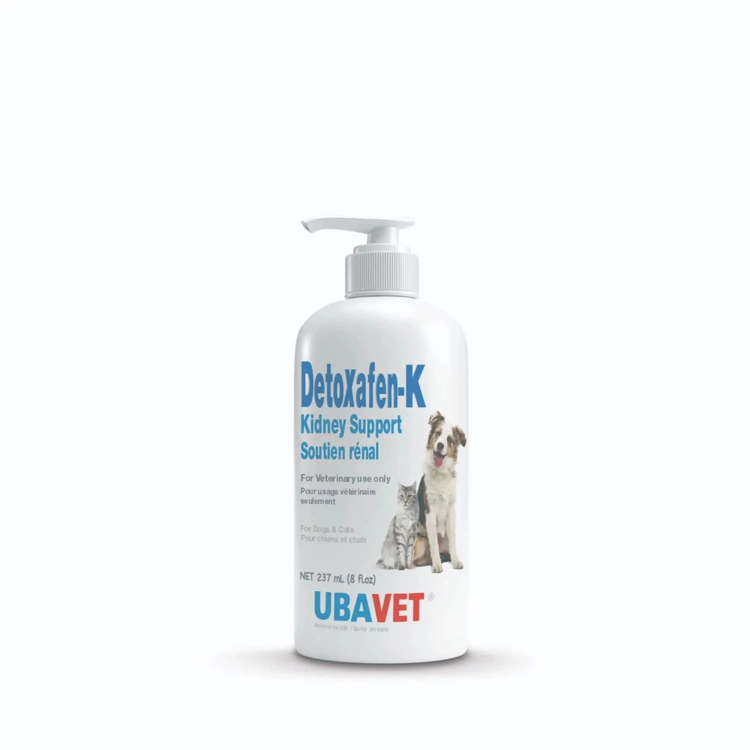 UbaVet Detoxafen-K Kidney Support 8oz (237ml) cat vitamins, cat immune support