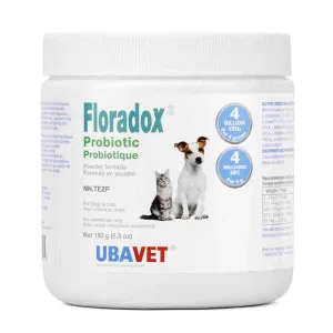 UbaVet Floradox Probiotic powder for Dogs & Cats cat vitamins, cat immune support