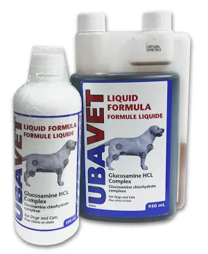 UbaVet Glucosamine HCL Liquid cat vitamins, cat immune support