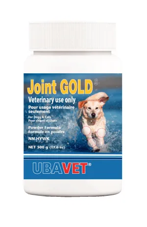 Ubavet Joint Gold Glucosamine HCL Powder cat vitamins, cat immune support
