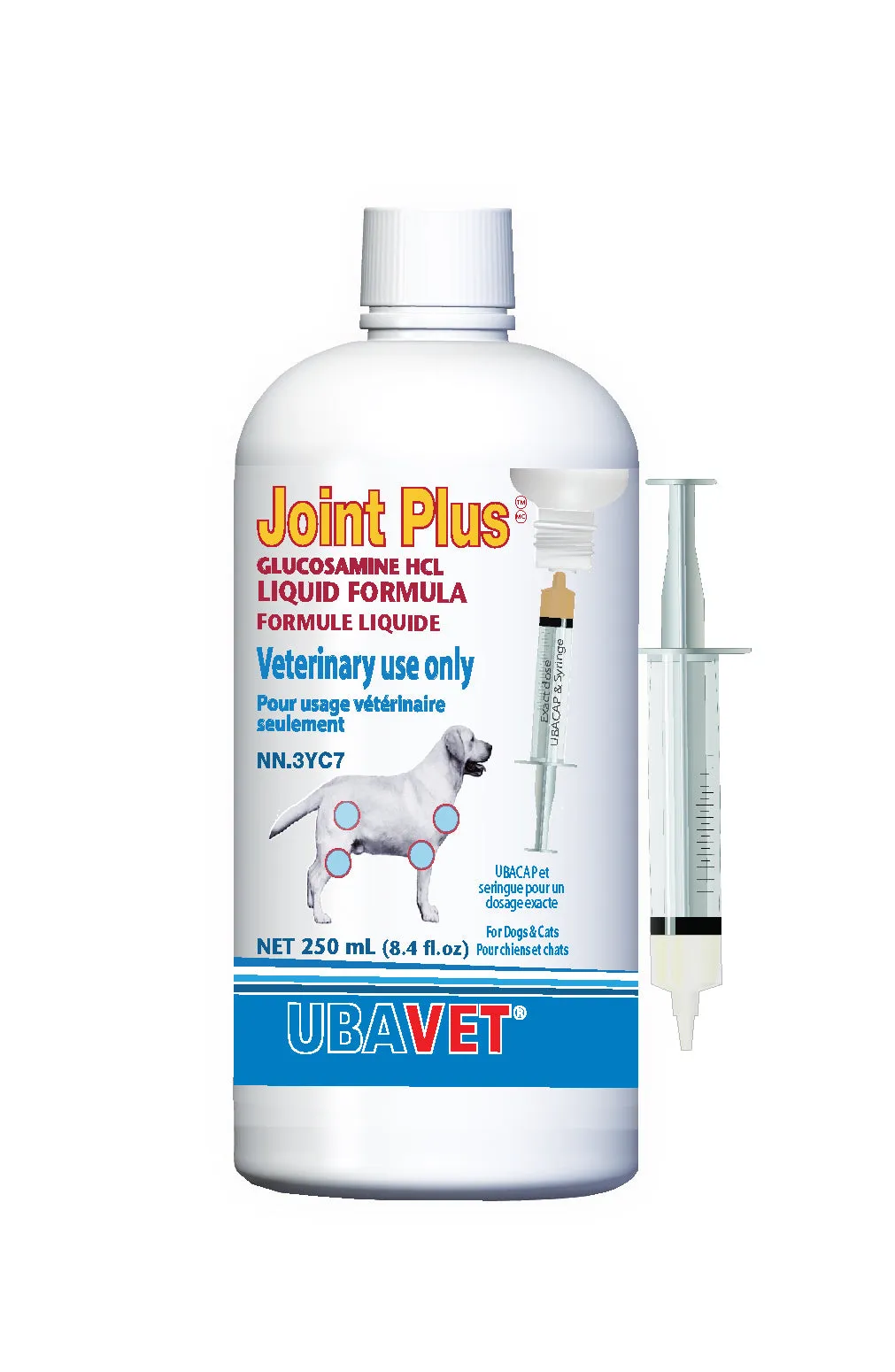 UbaVet Joint Plus Glucosamine HCL Liquid cat vitamins, cat immune support