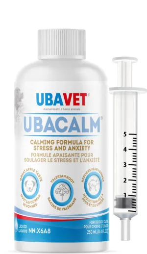 UbaVet UBACalm Liquid 250 ml cat vitamins, cat immune support