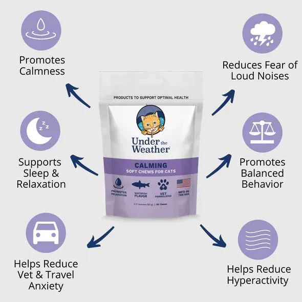 Under the Weather Calming for Cats 60 chews