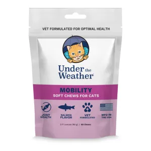 Under the Weather Mobility Soft Chews Supplement for Cats cat joint supplements, senior cat joint care