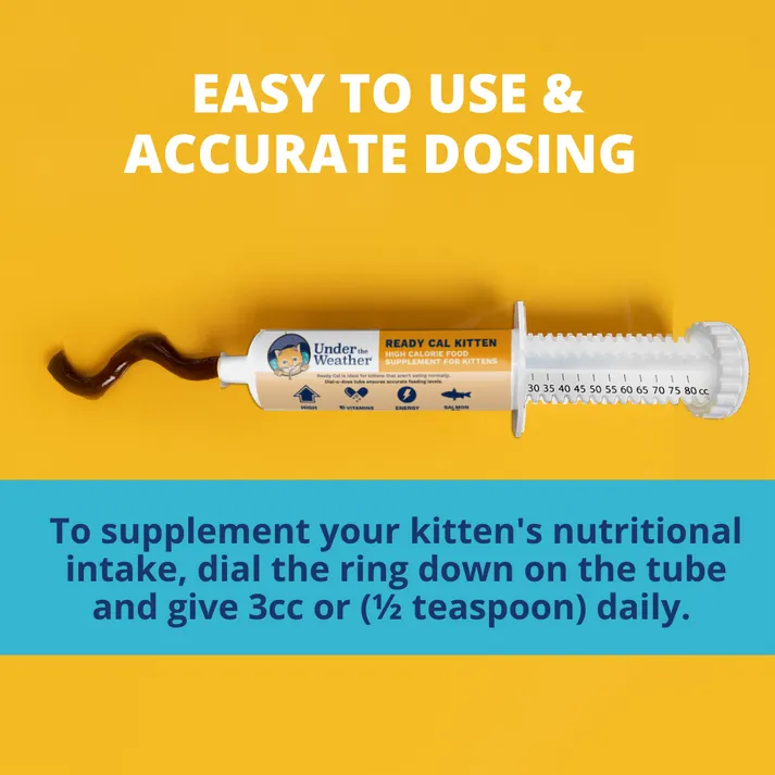 Under the Weather Ready Cal High-Calorie Supplement For Kittens