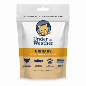 Under the Weather Urinary Support Soft Chews Supplement for Cats cat essentials, basic cat supplies