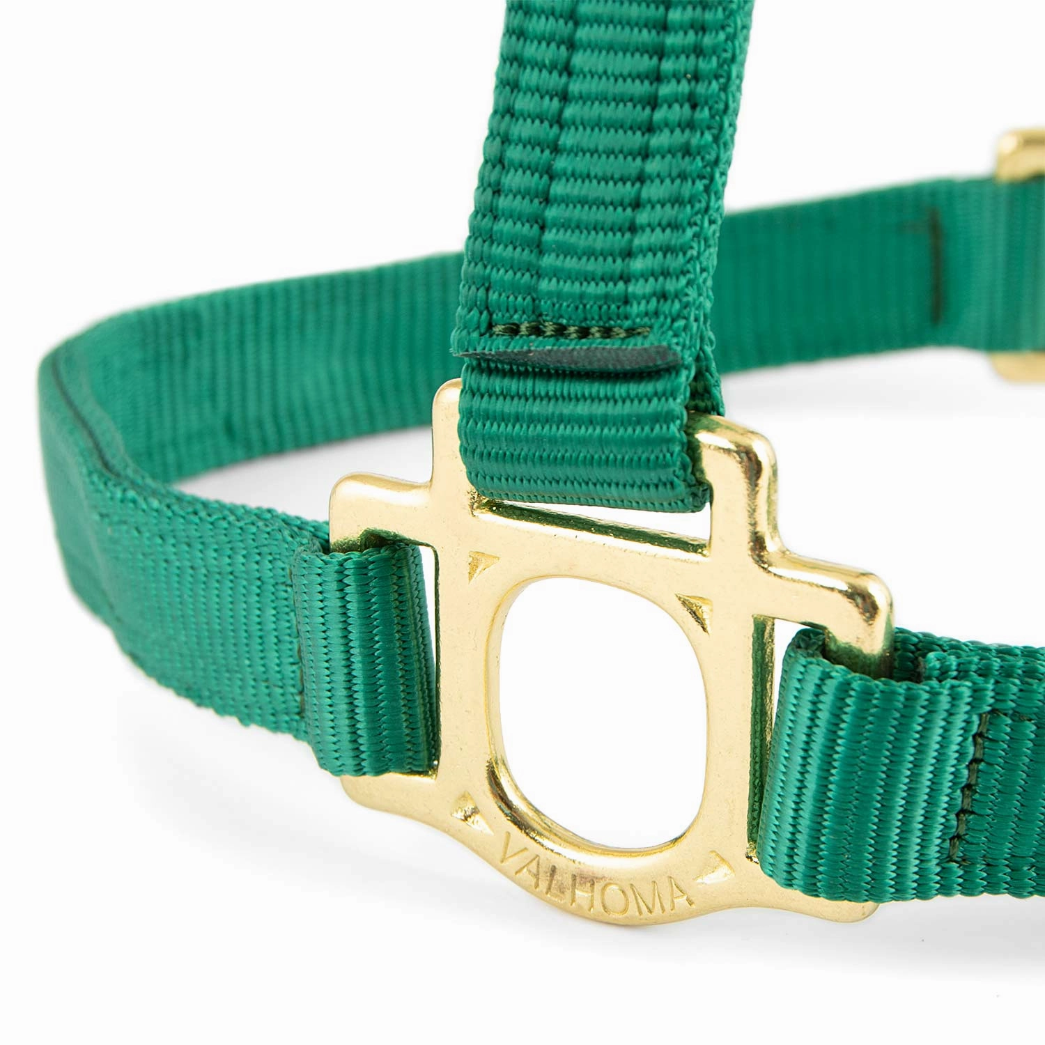 Valhoma Premium Breakaway Nylon Halter with Leather Crown