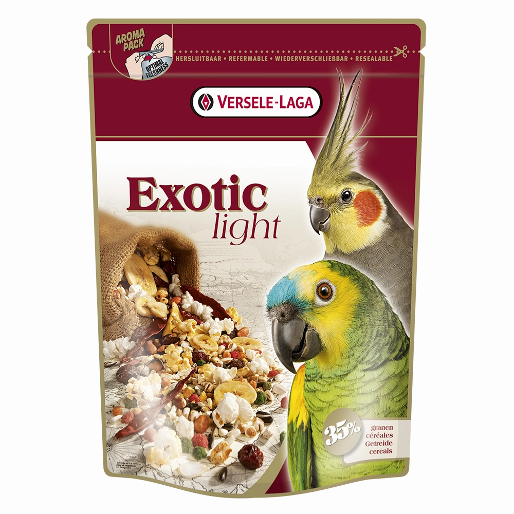 Versele-Laga Exotic Light Grain Mix Parakeet & Parrot 750g bird cage parrot food bird toys bird perch bird treats