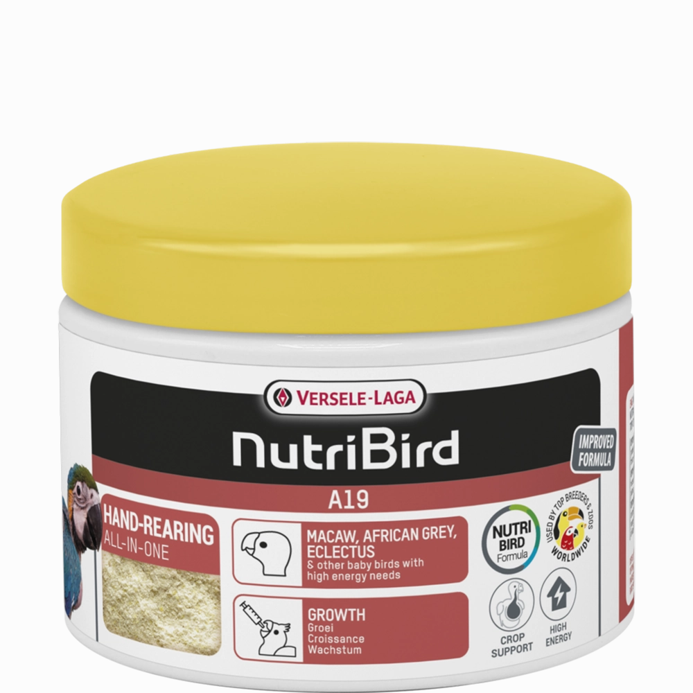 Versele-Laga NutriBird A19 Hand-Rearing - Birds with High Energy Needs 250g bird cage parrot food bird toys bird perch bird treats