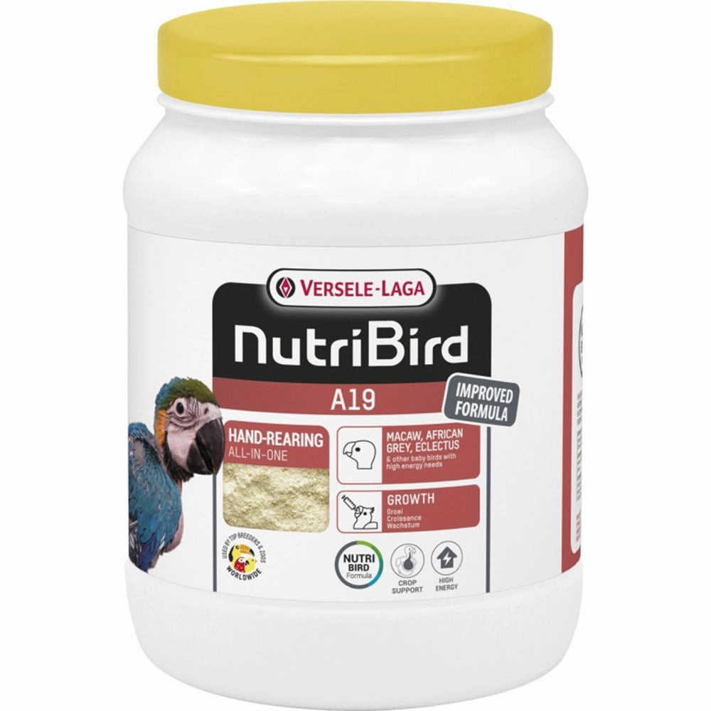 Versele-Laga NutriBird A19 Hand-Rearing - Birds with High Energy Needs 800g bird cage parrot food bird toys bird perch bird treats