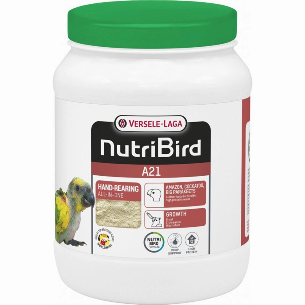 Versele-Laga NutriBird A21 Hand-Rearing - Birds with High Protein Needs 800g bird cage parrot food bird toys bird perch bird treats