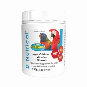 Vetafarm D Nutrical 150g bird cage parrot food bird toys bird perch bird treats