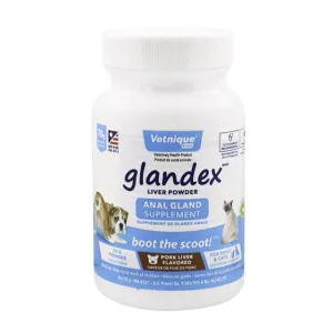 Vetnique Labs Glandex Anal Gland Supplement Pork Liver Powder for Cats & Dogs cat vitamins, cat immune support