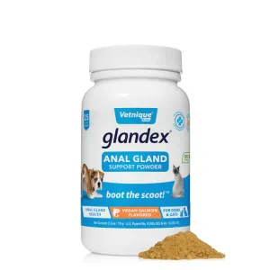 Vetnique Labs Glandex Salmon Vegan Powder cat vitamins, cat immune support