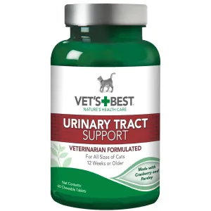 Vet's Best Cat Urinary Tract Support 60 Tab cat vitamins, cat immune support