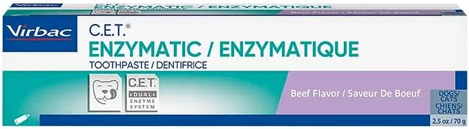 Virbac C.E.T. Enzymatic Toothpaste for Dogs and Cats 70g