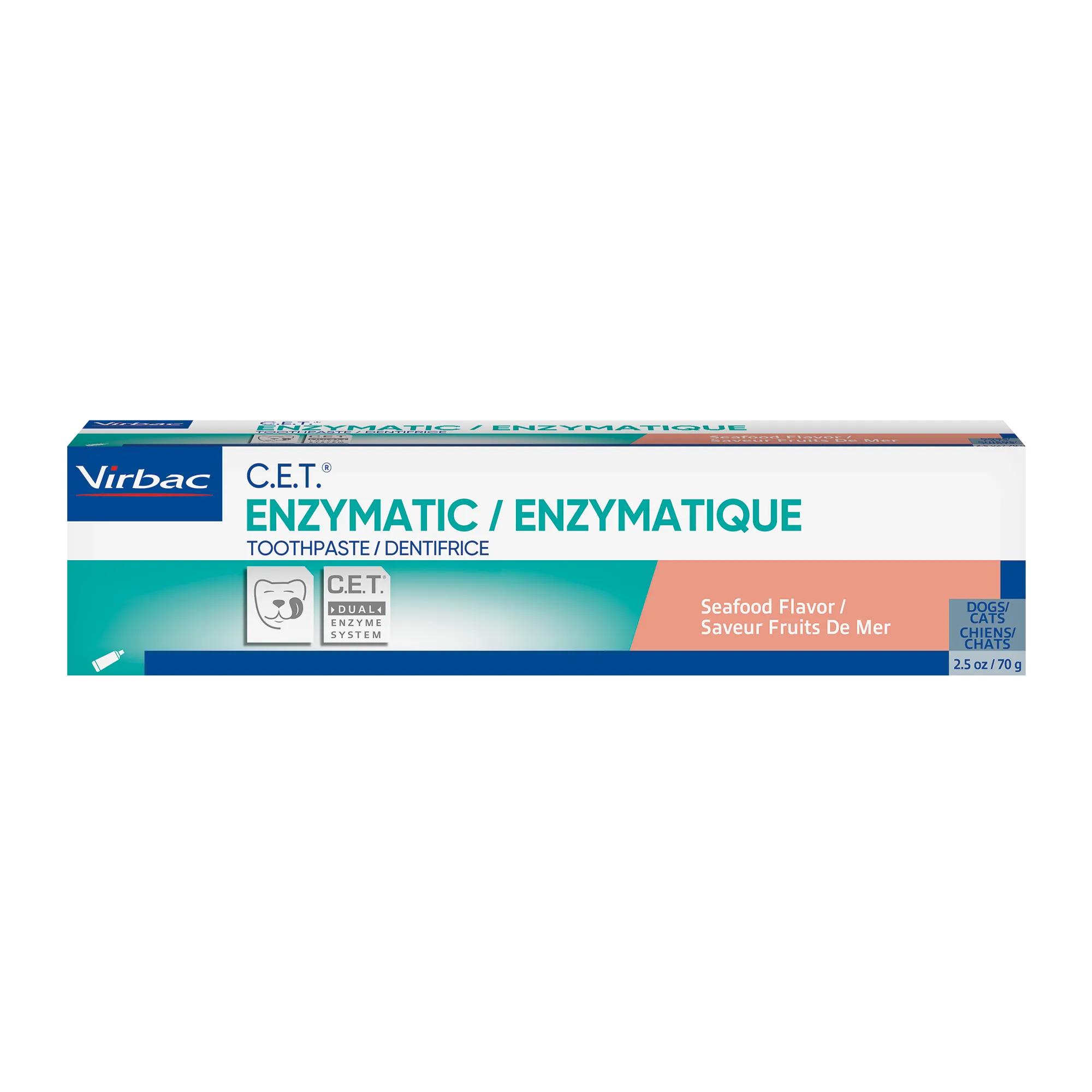 Virbac C.E.T. Enzymatic Toothpaste for Dogs and Cats 70g
