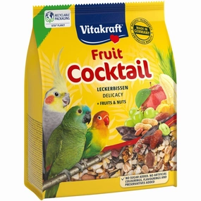 Vitakraft Fruit Cocktail for Cockatiels & Lovebirds 250g bird cage parrot food bird toys bird perch bird treats