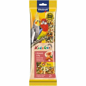 Vitakraft Kracker Almonds and Figs for Cockatiels 180g bird cage parrot food bird toys bird perch bird treats