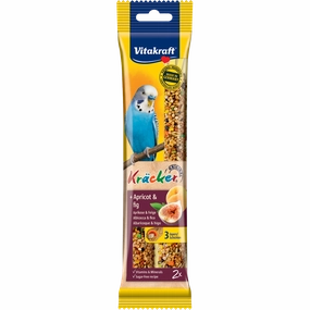 Vitakraft Kracker Apricot & Fig for Budgies 60g bird cage parrot food bird toys bird perch bird treats