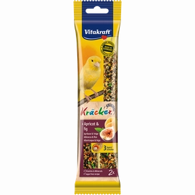 Vitakraft Kracker Apricot & Fig for Canaries 60g bird cage parrot food bird toys bird perch bird treats